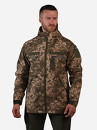 Тактична куртка утеплена BEZET Softshell Omega 9200 XL Піксель (2000093215488) - зображення 1