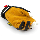 Тактические перчатки Mechanix Wear M-Pact Leather Fingerless Framer без трёх пальцев XL - изображение 8