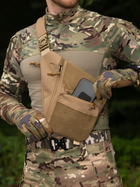 Тактична сумка BEZET Sniper 9563 Пісочна (2000140466290) - зображення 13