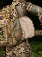 Тактичний рюкзак BEZET Soldier 9558 Камуфляжний (2000134563561) - зображення 8