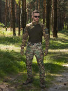 Тактические штаны утепленные BEZET Softshell Байрактар 9512 XL Камуфляжные (ROZ6400181693) - изображение 7