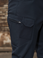 Тактические штаны утепленные BEZET Softshell Байрактар 9510 L Синие (ROZ6400181697) - изображение 10
