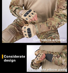 IDOGEAR G3 V2 Комплект Уніформи - бойова сорочка UBACS і штани з наколінниками Multicam оригінал Розмір L - зображення 7