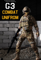 IDOGEAR G3 V2 Комплект Уніформи - бойова сорочка UBACS і штани з наколінниками Multicam оригінал Розмір М - зображення 4
