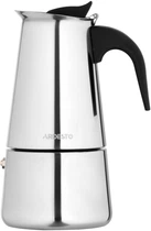 Гейзерна кавоварка Ardesto Gemini Apulia 6 чашок (AR0806SS)