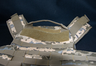 Плитоноска Кіраса з системою швидкого скидання та боковими кишенями кордура піксель ОЛ-3 1051 - зображення 4