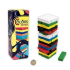 Настільна гра "Colors Jenga" Strateg 30717, 48 брусків, українською мовою