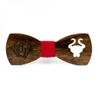 Деревянная галстук-бабочка 11,5х4,5 см Gofin wood (2000000303475)