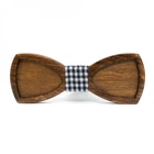 Деревянная галстук-бабочка 11,5х4,5 см Gofin wood (2000000306100)