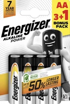 Батарейки Energizer Alkaline Power AA 4 шт