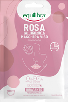 Маска для обличчя Equilibra Rose Moisturizing Face Mask (8000137016839) - зображення 1