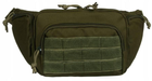 Тактична сумка на пояс 41х17х9см Peterson Зелений (2000002455301) - зображення 2