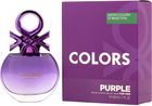 Woda toaletowa damska United Colors of Benetton Colors de Benetton Purple EDT W 50 ml (8433982007415) - obraz 1