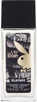 Perfumowany dezodorant męski Playboy My VIP Story 75 ml (3614226490292) - obraz 1