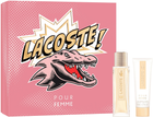 Zestaw damski Lacoste pour Femme Eau de Parfum Woda perfumowana damska 50 ml + Balsam do ciała 50 ml (3616303452735) - obraz 1