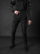 Тактичні штани BEZET Aggressive 1606 S Чорні (ROZ6400181499) - зображення 3