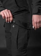 Тактичні штани BEZET Aggressive 1606 S Чорні (ROZ6400181499) - зображення 11