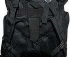 Рюкзак тактический с чехлом Kronos A21 походный 70 л водонепроницаемый Черный - изображение 4