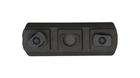 Планка DLG Tactical (DLG-110) для M-LOK, профіль Picatinny/Weaver (5 слотів) олива - зображення 2