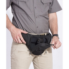Тактическая поясная сумка кобура Pentagon NEMEA GUN POUCH 2.0 K17055-2.0 Чорний - изображение 3