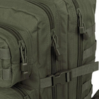 Тактический рюкзак 36 л Олива MIL-TEC Assault 36L Olive с системой MOLLE Военный рюкзак Водоотталкивающий - изображение 6