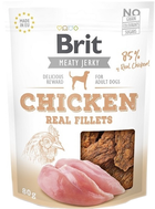 Przysmak dla psów Brit Jerky Chicken Real Fillets - Kurczak 80 g (8595602543663) - obraz 1