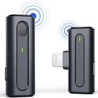 Беспроводной петличный микрофон Savetek P-30 Lightning, для смартфона, планшета, ноутбука Apple, до 15м