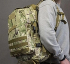 Тактический штурмовой рюкзак Tactic Raid рюкзак военный 40 литров Мультикам (601-multic) - изображение 2