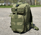 Тактичний рюкзак штурмовий Tactic військовий рюкзак на 25 літрів Олива (ta25-olive) - зображення 6