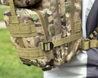 Тактический рюкзак штурмовой Tactic военный рюкзак на 25 литров Мультикам (ta25-multic) - изображение 5