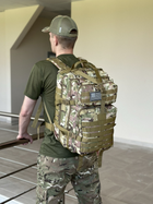 Тактичний рюкзак штурмовий Tactic військовий рюкзак на 40 літрів Мультикам (Ta40-multic) - зображення 4