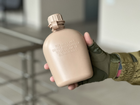 Військова фляга з котелком у чохлі Tactic набір фляга 1 літр та котелок 650 мл Мультикам (flask-multic) - зображення 4