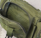 Тактическая сумка подсумок на пояс Tactic нагрудная сумка через плечо 5 л Олива (104-olive) - изображение 7