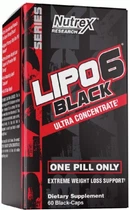 Жироспалювач Nutrex Lipo-6 Black UC Extreme WLS