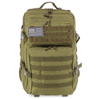 Рюкзак тактический рейдовый SP-Sport ZK-5507 размер 48х28х28см 38л Цвет: Оливковый - изображение 2