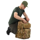 Рюкзак тактичний штурмовий SILVER KNIGHT 1512 розмір 50х36х12см 22л Колір: Камуфляж Multicam - зображення 7