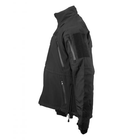 Куртка демісезонна Softshell Sturm Mil-Tec Black L (Чорний) - зображення 4