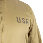 Куртка-Бомбер Usn-37J1 Pilot Jacket P1G Bush Brown S (Коричневый) Тактический - изображение 4