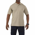 Футболка поло 5.11 Tactical Professional Polo - Short Sleeve 5.11 Tactical Silver Tan XS (Тан) Тактическая - изображение 1