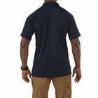 Футболка поло 5.11 Performance Polo - Short Sleeve Synthetic Knit 5.11 Tactical Dark Navy 3XL (Темно-синий) Тактическая - изображение 2