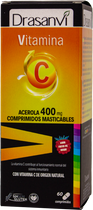 Вітаміни Drasanvi Vitamina C 400 мг Masticable 60 таблеток (8436578541348) - зображення 1
