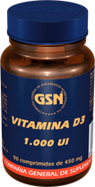 Witaminy Gsn Witamina D3 1000ui 90 tabletek (8426609020577)