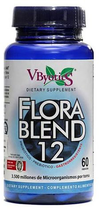 Харчова добавка Vbyotics Flora Blend 12 60 капсул (4512546565555) - зображення 1