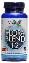 Suplement diety Vbyotics Flora Blend 12 60 kapsułek (4512546565555) - obraz 1