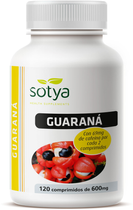Харчова добавка Sotya Super guarana 600 мг 120 таблеток (8427483000532) - зображення 1