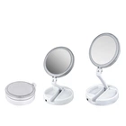 Дзеркало косметичне з підсвічуванням myFoldAway MIRROR JG-988 Біле