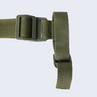 Оружейный трехточечный ремень тактический UMA цвет олива - изображение 5