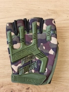 Тактические перчатки без пальцев Mechanix Mpact Мультикам 2XL - изображение 5