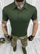 Тактическая футболка поло Single Sword, для военных, Олива, S - изображение 3