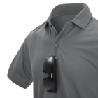 Футболка Helikon-Tex UPL Polo Shirt TopCool® Сірий S - зображення 5